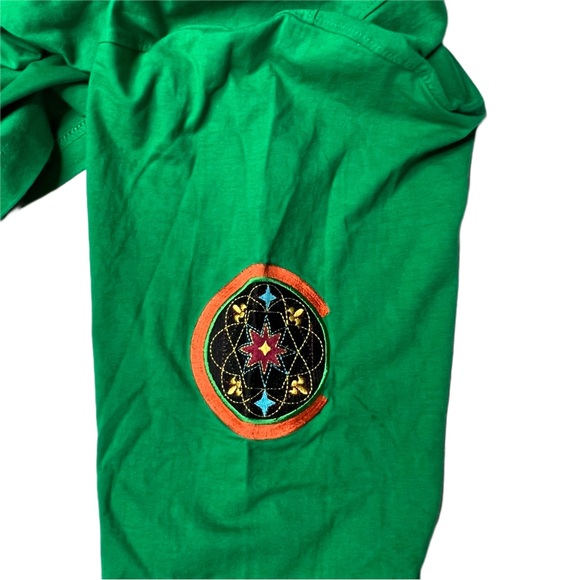 Vintage Coogi Green Embroidered Long Sleeve T-Shirt 2XL | L/S Tee Shirt XXL - Picture 7 of 13